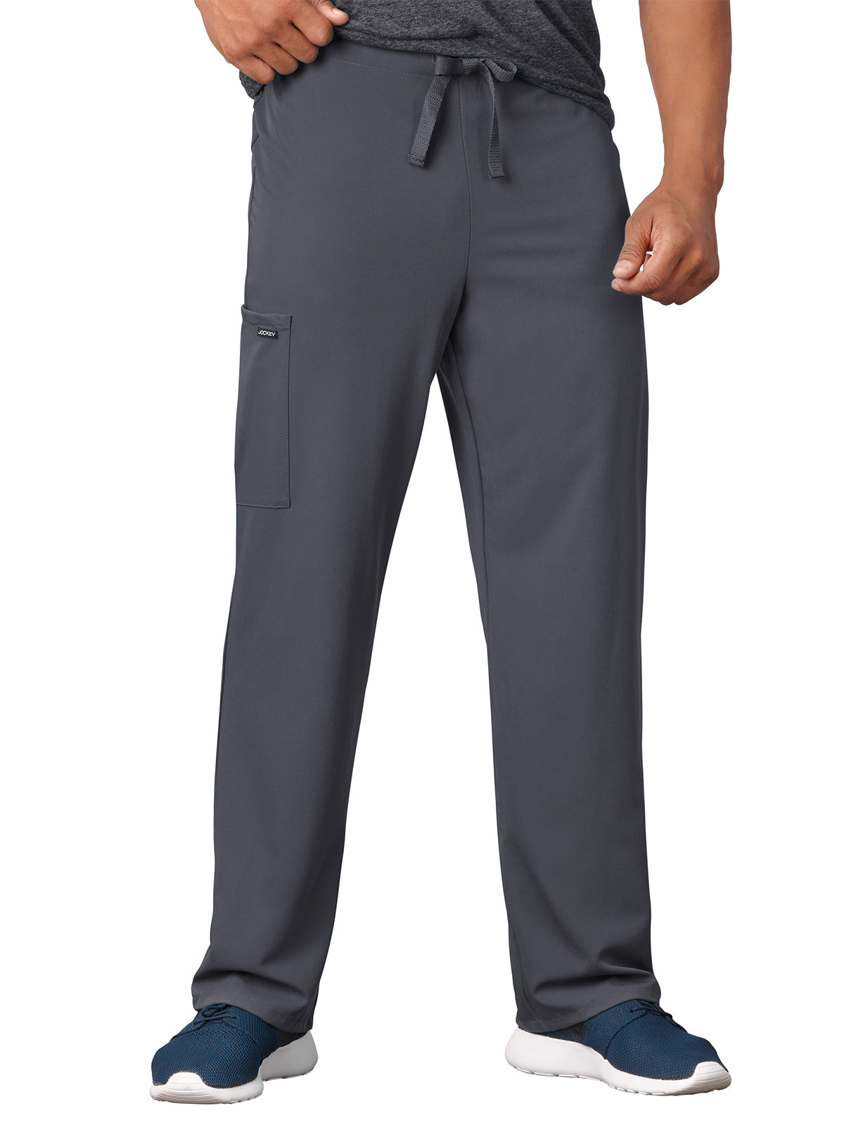 Unisex 2-Pocket Drawstring Pant - 2338 - Charcoal