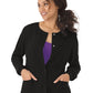 Women's 3-Pocket Snap Front Jacket - 2356 - Black