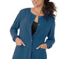 Women's 3-Pocket Snap Front Scrub Jacket