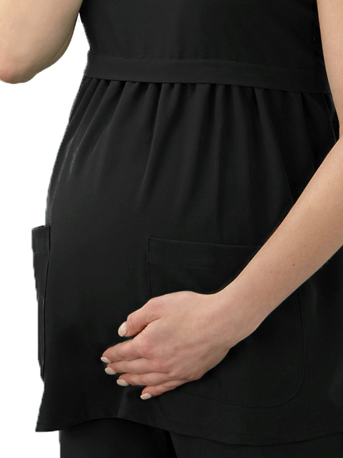 Women's 2-Pocket Empire Waist Maternity Top