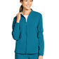Unisex 3-Pocket Zip Front Jacket - 2477 - Caribbean Blue