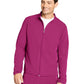 Unisex 3-Pocket Zip Front Jacket - 2477 - Plumberry/Wine
