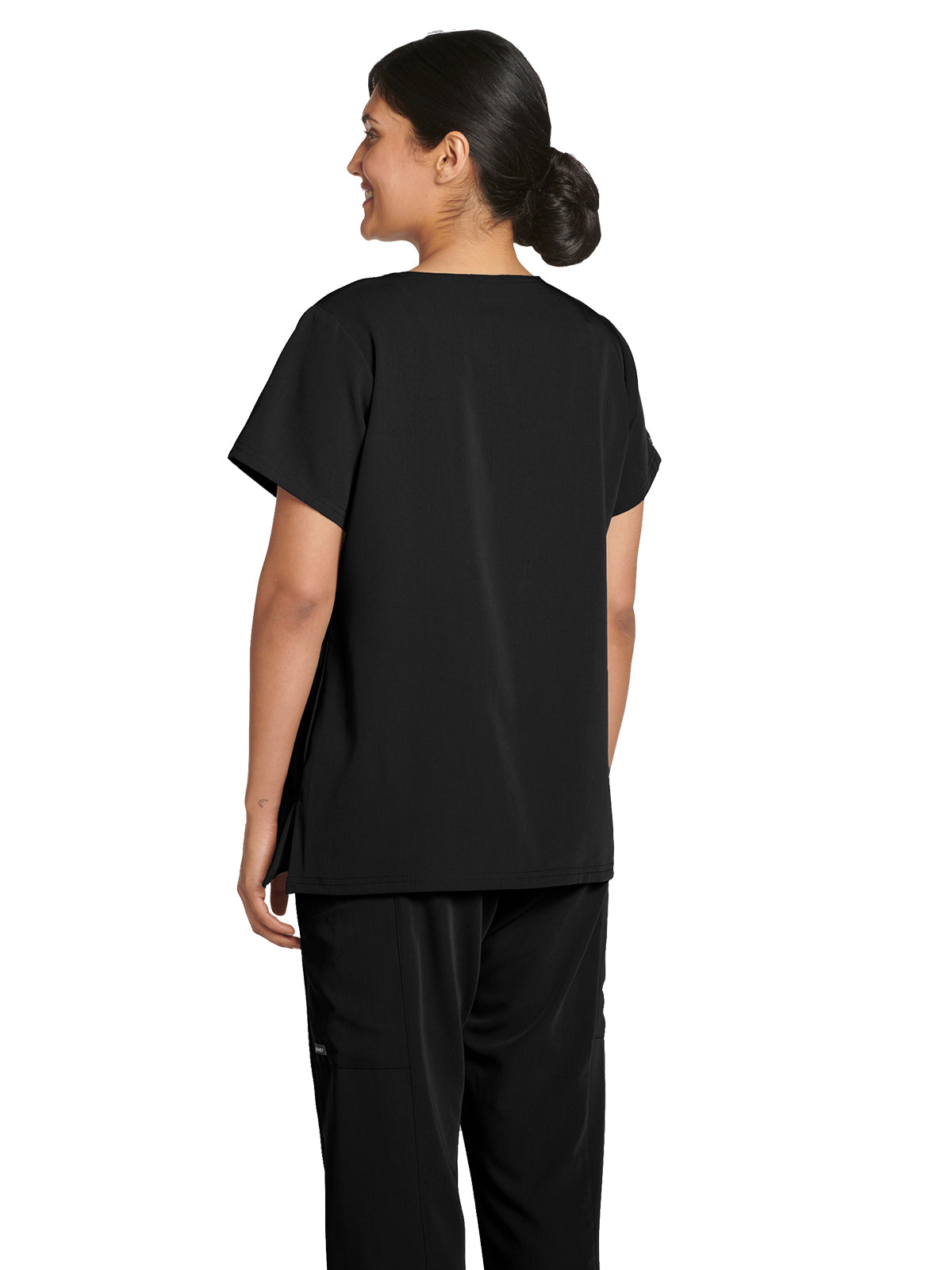 Women's 3-Pocket Henley Neck Top