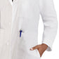 Women's Knot Button Five-Pocket 38" iPad® Lab Coat