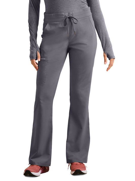 Women's 6-Pocket Tessa Boot Cut Pant - 008 - Pewter