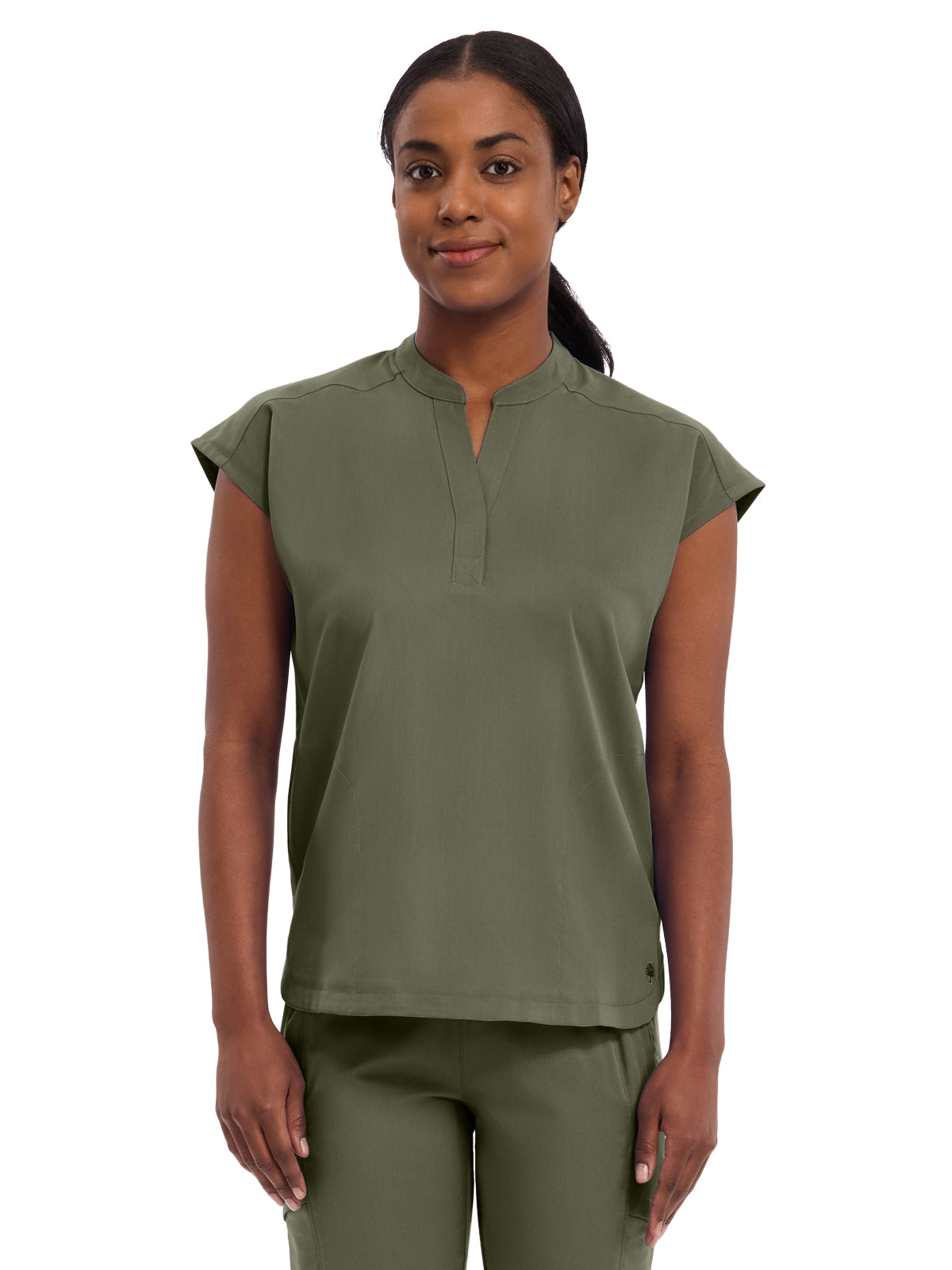 Women's 2-Pocket Journey Relaxed Fit Top - 2152 - Olive
