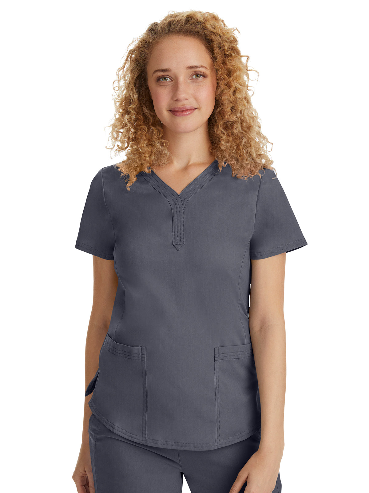 Women's Triple-Needle Stitching Top