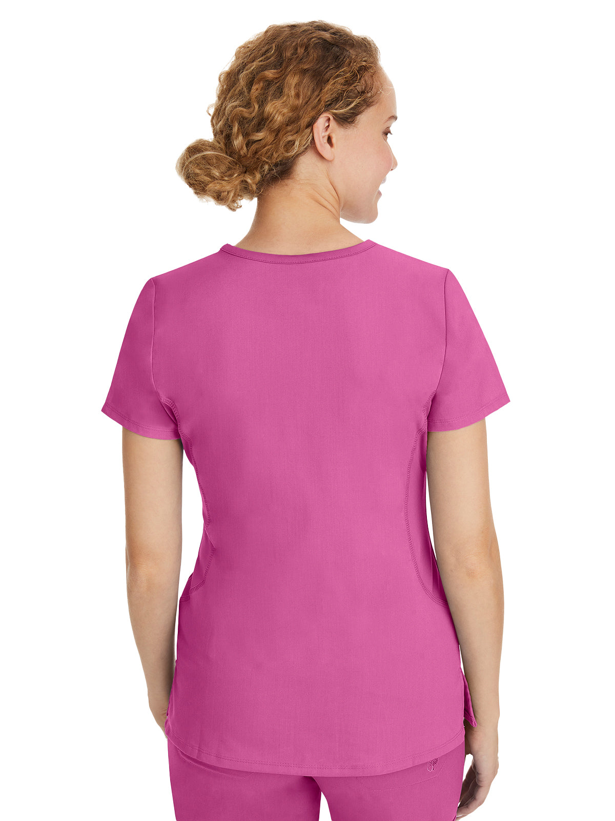 Women's 2-Pocket Juliet Stylish V-Neck Top