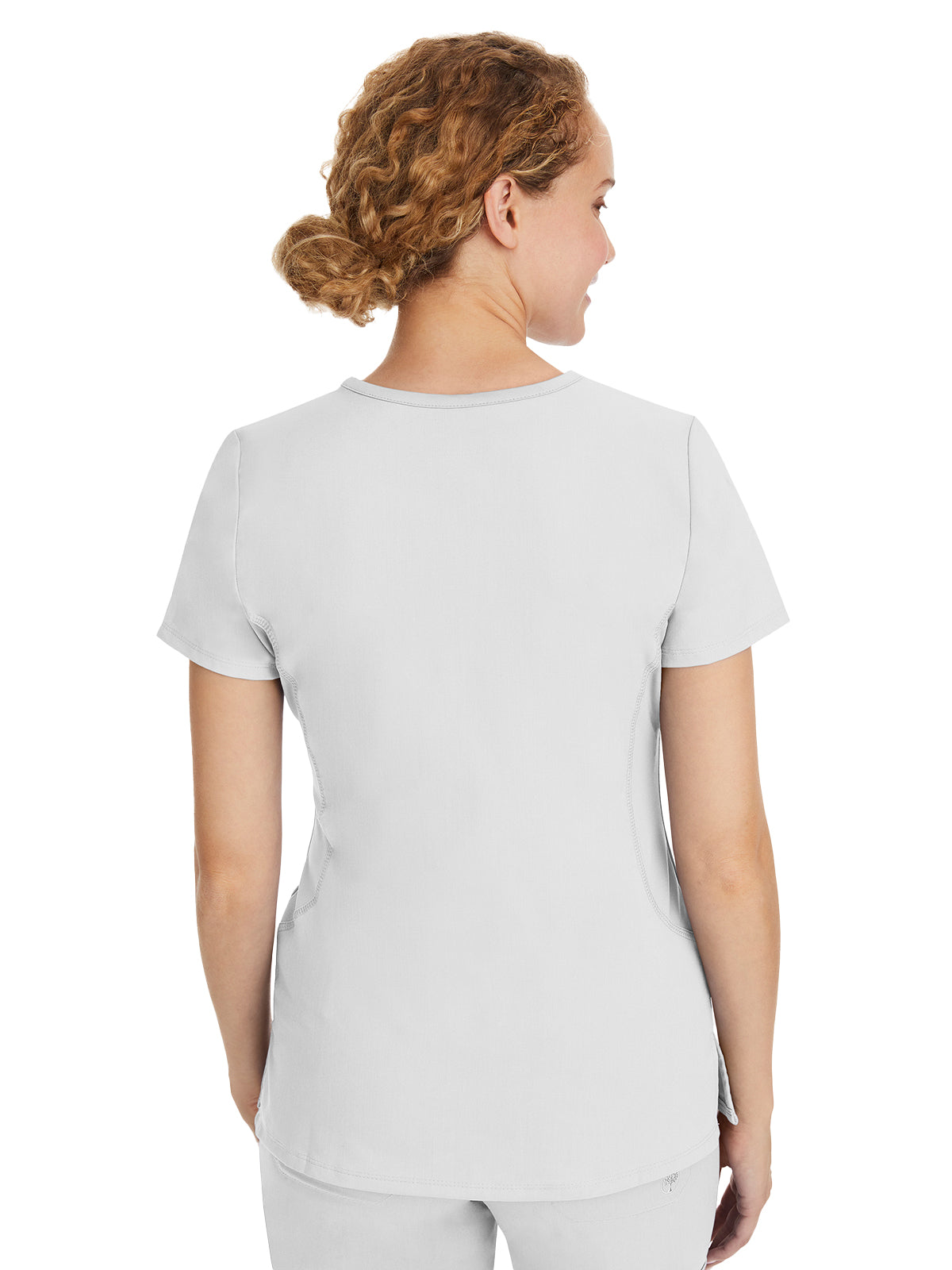 Women's 2-Pocket Juliet Stylish V-Neck Top