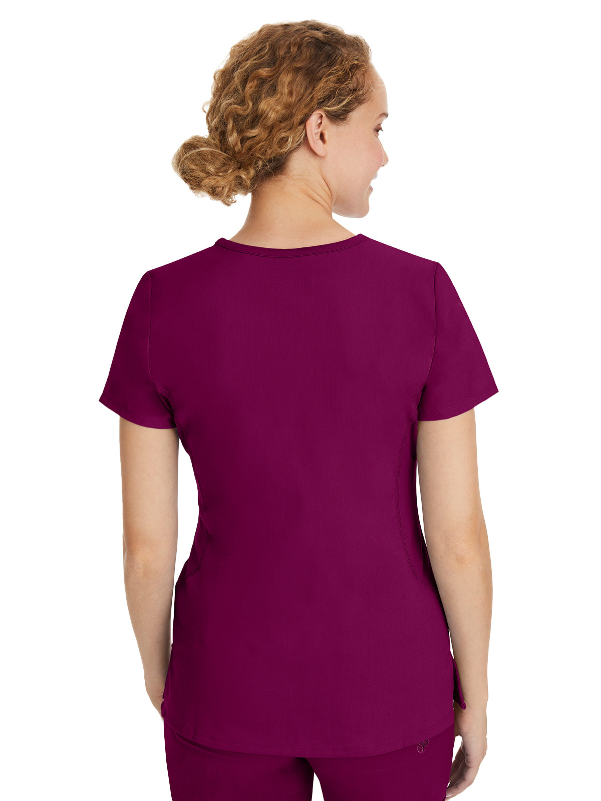 Women's 2-Pocket Juliet Stylish V-Neck Top