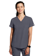 Women's 2-Pocket Skyler Moisture Wicking Top - 2285 - Pewter