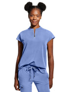 Women's 2-Pocket Sandy Mandarin Collar Top - 2286 - Ceil