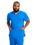 Men's 3-Pocket Jake Utility Snap Tab Top - 2331 - Royal