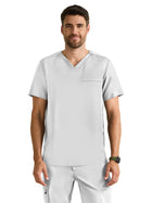 Men's 1-Pocket Spencer Moisture Wicking Top - 2381 - Silver Stone