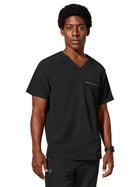 Men's 3-Pocket Steven Moisture Wicking Top - 2382 - Black