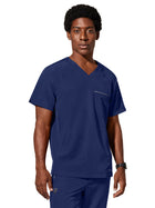 Men's 3-Pocket Steven Moisture Wicking Top - 2382 - Navy