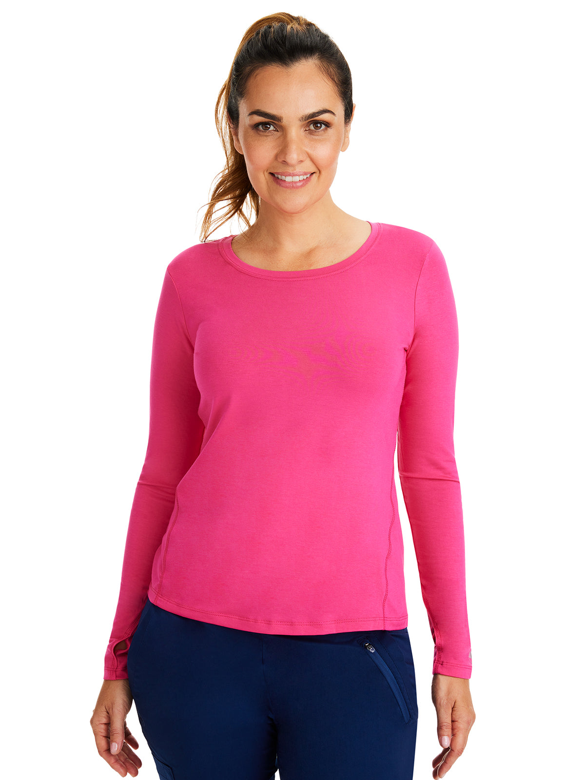 Women's Pocketless Mackenzie Crew Neck Underscrub Tee