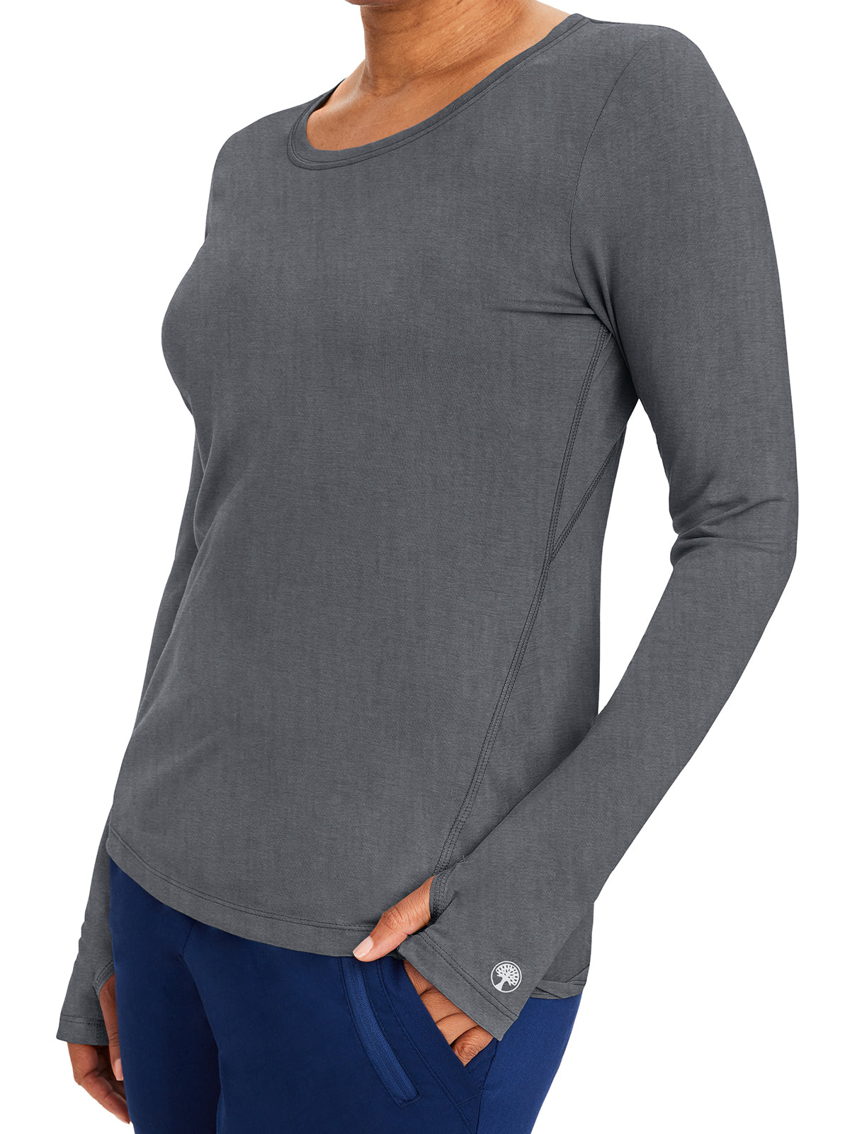 Women's Pocketless Mackenzie Crew Neck Underscrub Tee