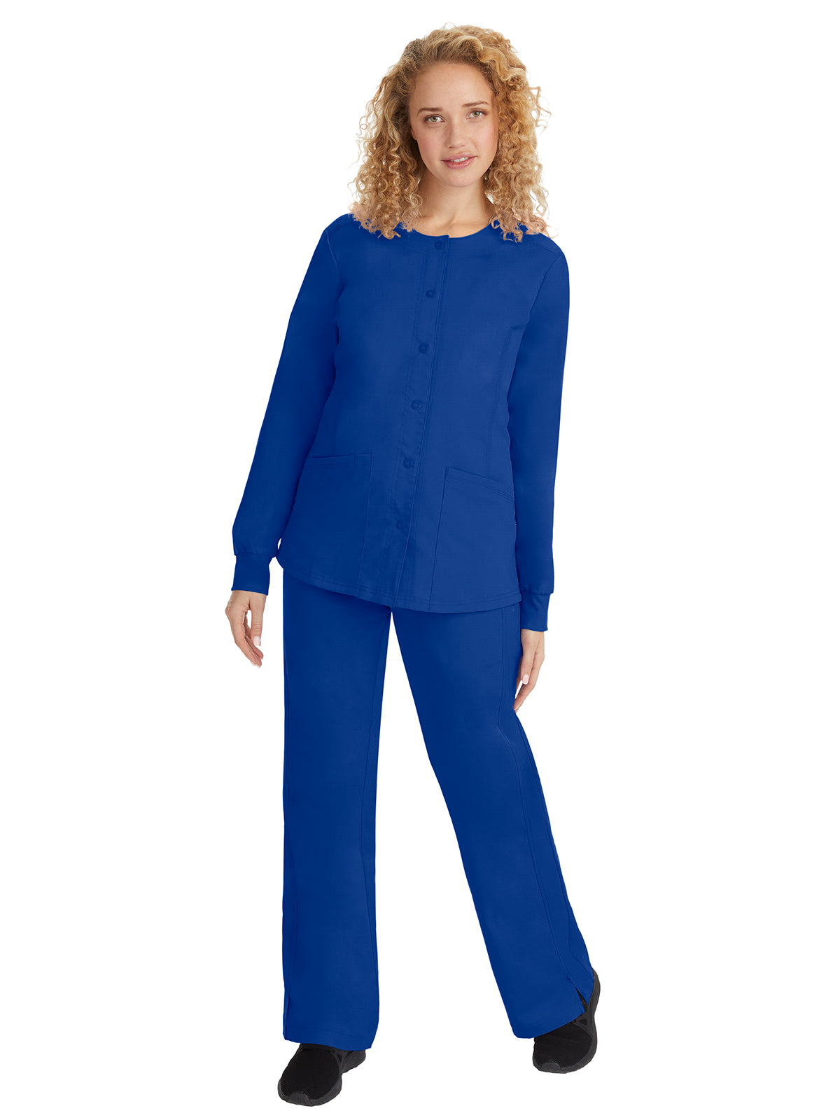 Women's Snap-Front Scrub Jacket