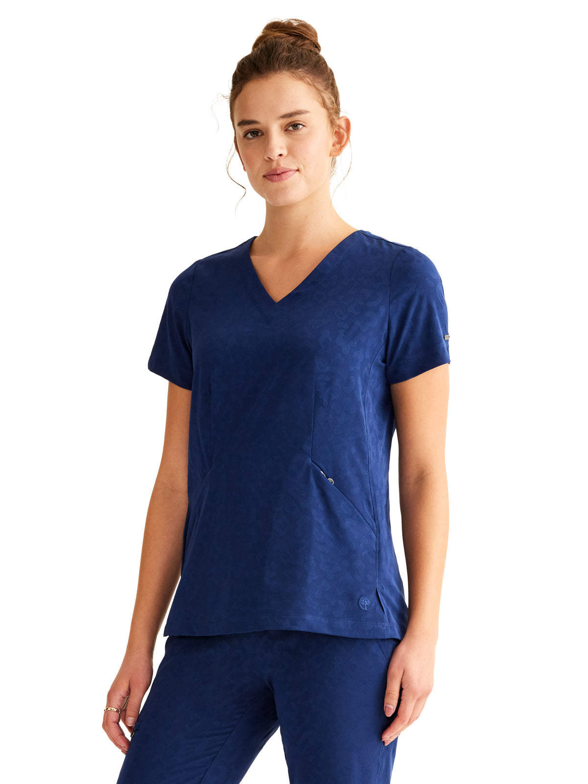 Women's 2-Pocket Jolie Scrub Top