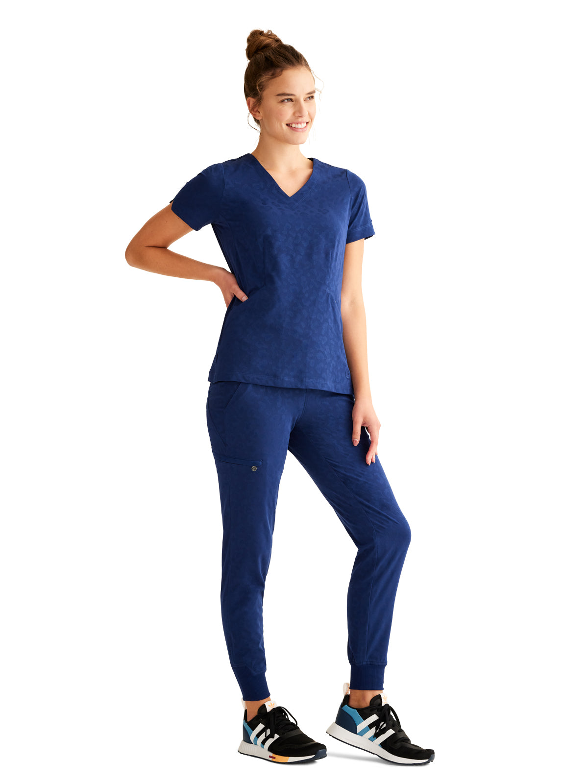 Women's 2-Pocket Jolie Scrub Top