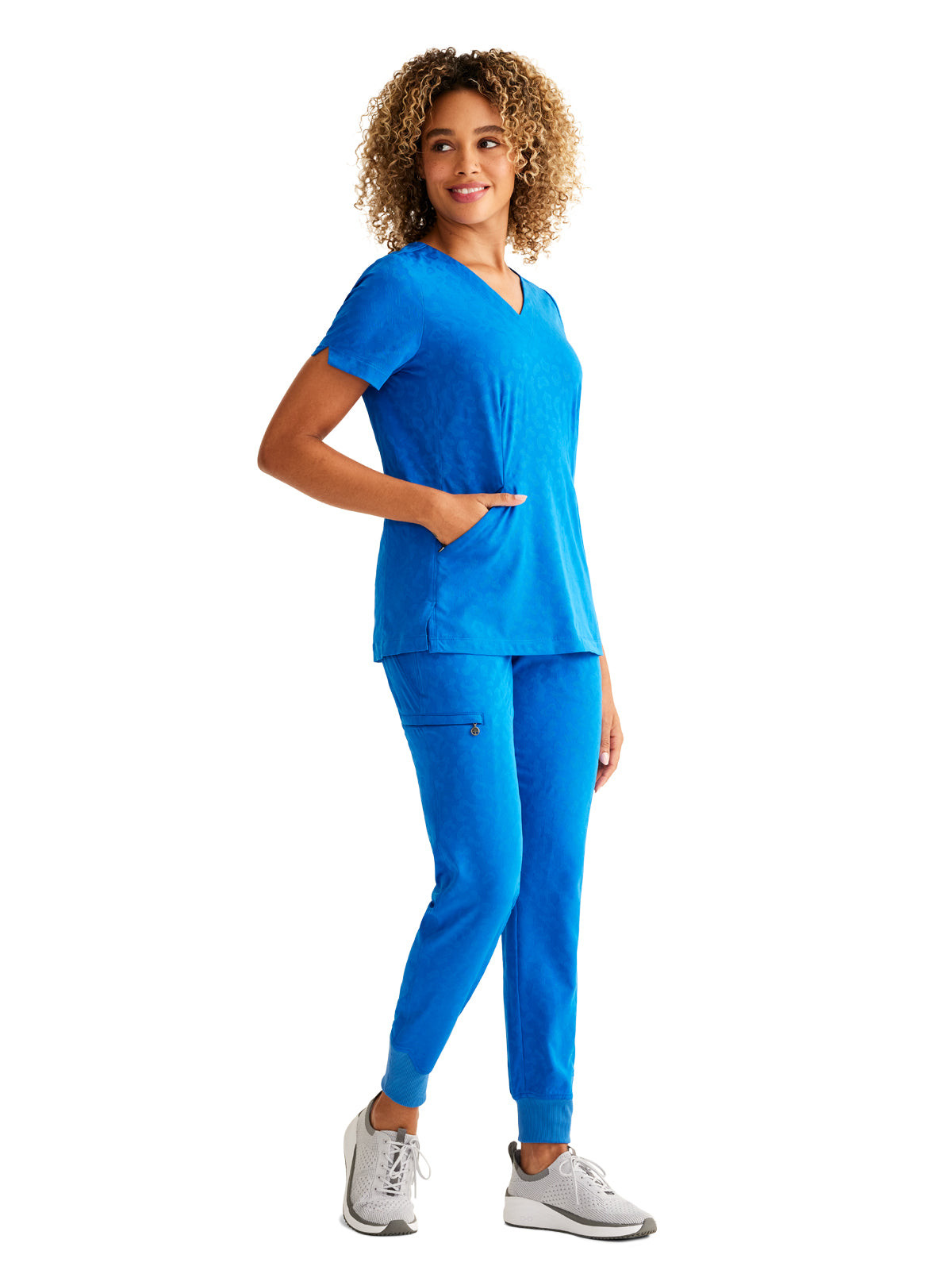 Women's 2-Pocket Jolie Scrub Top