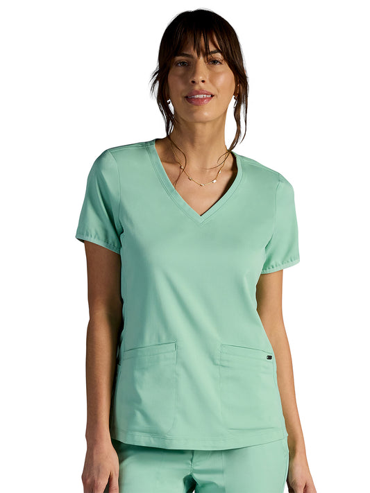 Women's Vivian V-Neck Scrub Top