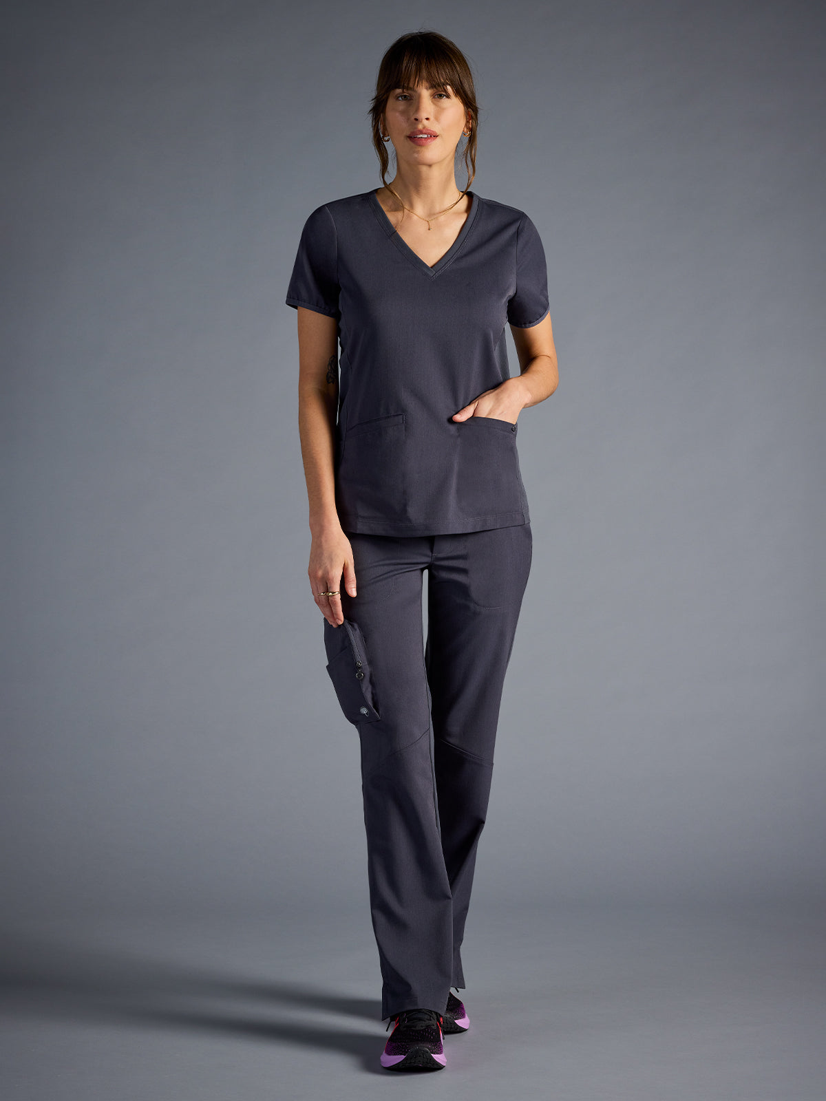 Women's Vivian V-Neck Scrub Top