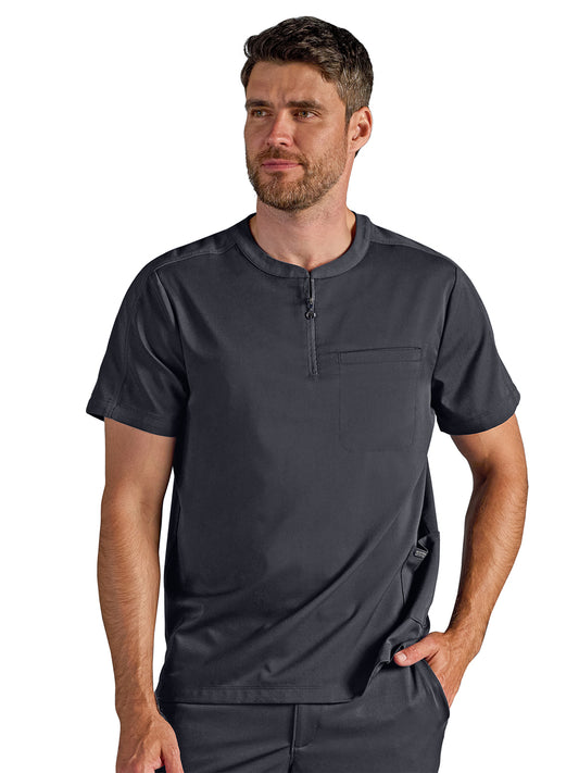 Men's Victor Quarter-Zip Scrub Top