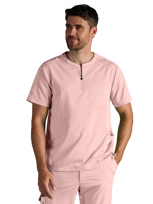 Men's Victor Quarter-Zip Scrub Top