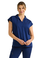 Women's 1-Pocket Jazz Tuckable Shirt - 607 - Navy