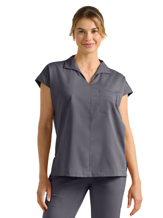 Women's 1-Pocket Jazz Tuckable Shirt - 607 - Pewter