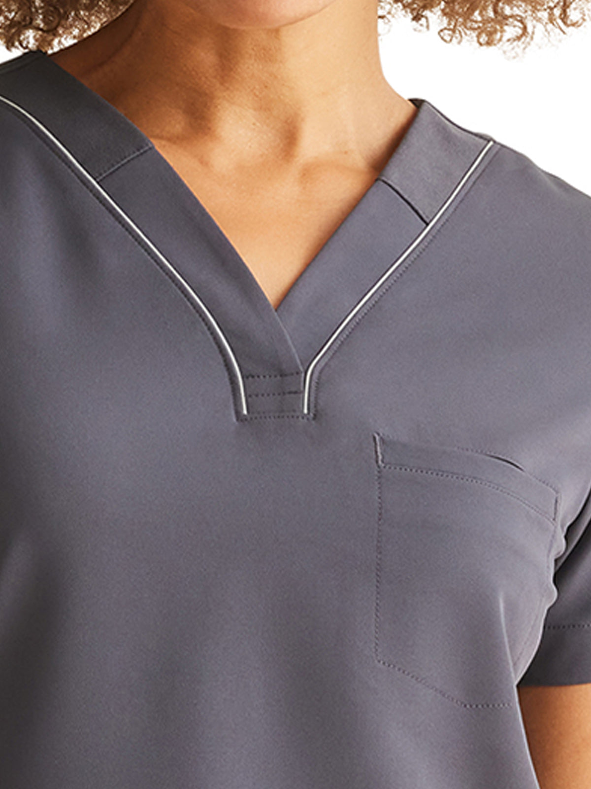 Women's 1-Pocket V-Neck Scrub Top