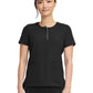 Women's 3-Pocket Crew Neck Top - 702 - Black