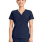 Women's 3-Pocket Y-Neck Top - 751 - Navy