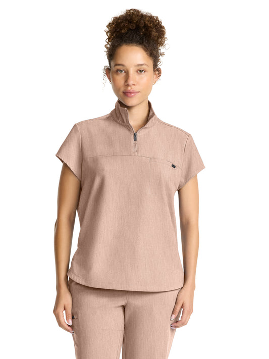 Women's 1-Pocket Partial Zip Top