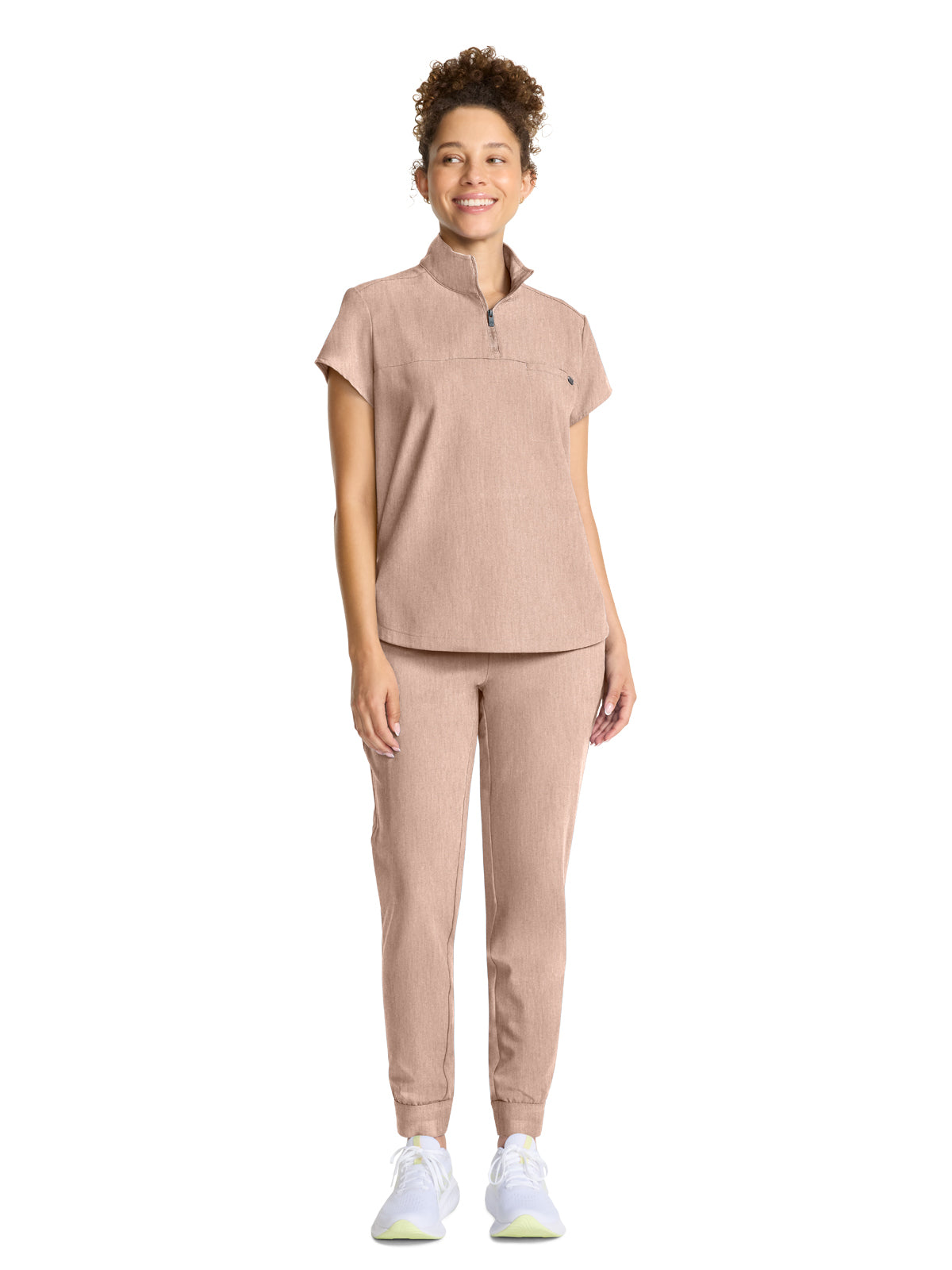 Women's 1-Pocket Partial Zip Top