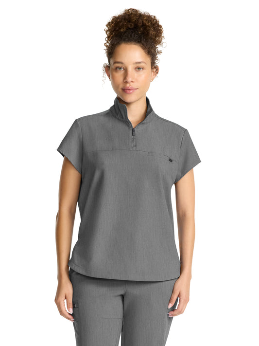 Women's 1-Pocket Partial Zip Top