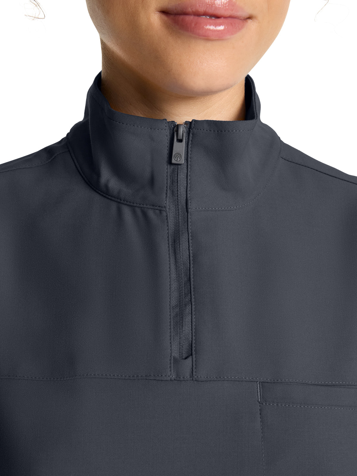 Women's 1-Pocket Partial Zip Top