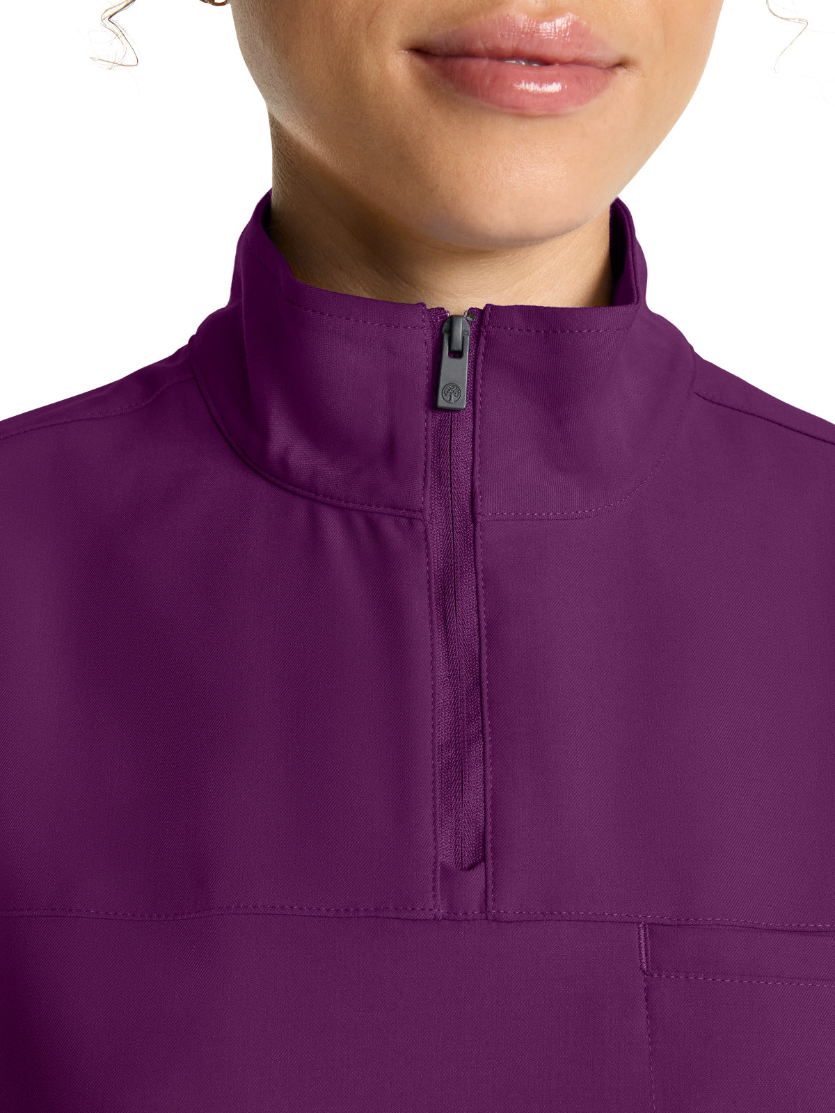 Women's 1-Pocket Partial Zip Top