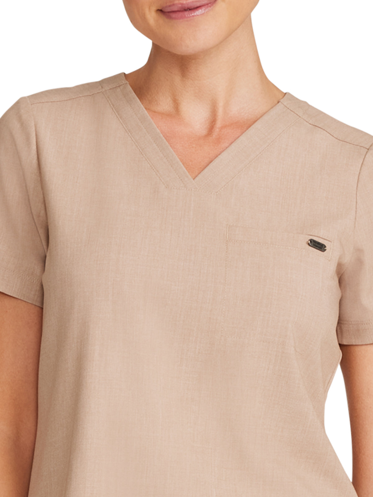 Women's 1-Pocket V-Neck Top