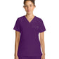 Women's 1-Pocket V-Neck Top - 755 - Eggplant
