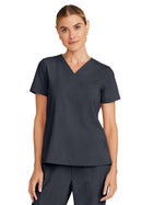 Women's 1-Pocket V-Neck Top - 755 - Pewter