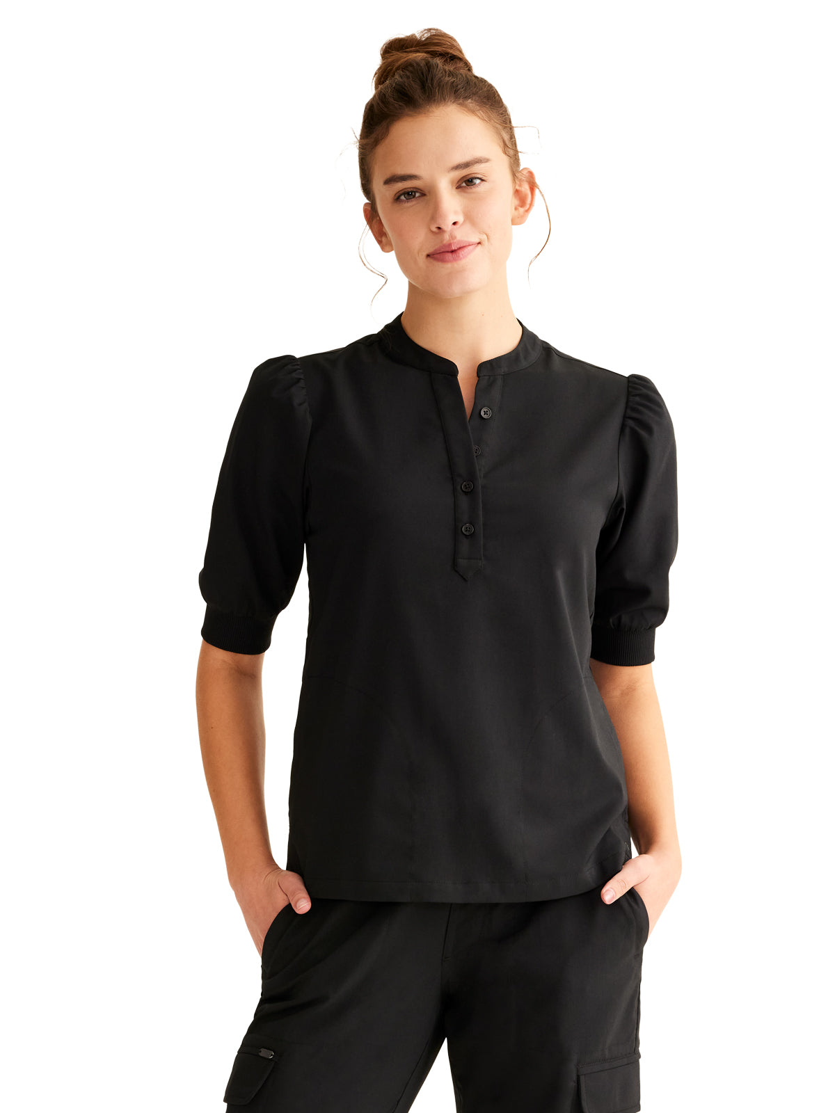 Women's 2-Pocket Scrub Top