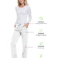 Women's Elastic Waistband Pant