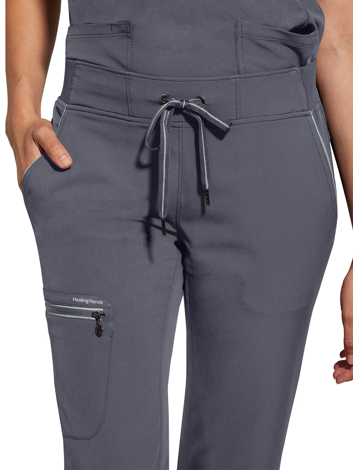 Women's 6-Pocket Mid Rise Pant