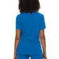 Women's 3-Pocket Zipper-Neck Back in Action Scrub Top