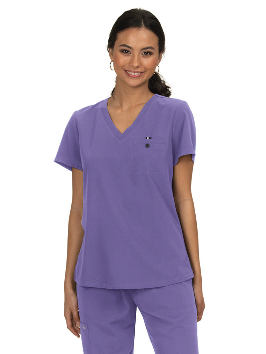 Women's 1-Pocket Tuck-In Ready to Work Scrub Top