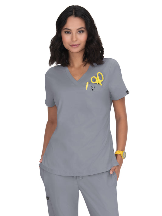 Women's 1-Pocket Tuck-In Kade Scrub Top