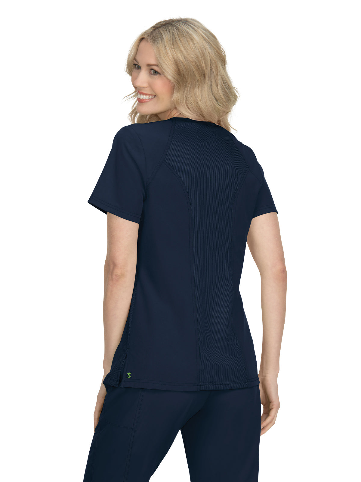 Women's 2-Pocket Eco-Friendly Longevity Scrub Top